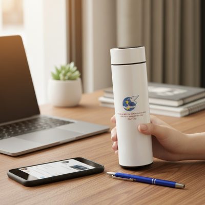 Bình Giữ Nhiệt In Logo Đại Hội Phụ Nữ Linh Đông BiGGift