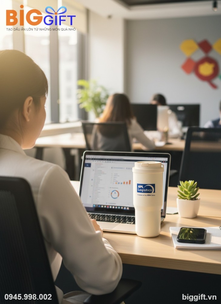 Ly giữ nhiệt APL Logistics đồng hành cùng nhân viên trong môi trường làm việc năng động.