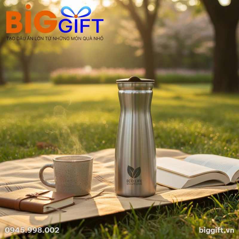 Khung cảnh buổi sáng sớm tại công viên hoặc ban...