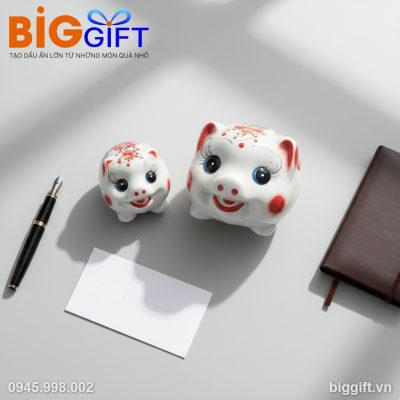 Heo Đất In Logo Đầu Chữ HĐ06 - Quà Tặng Doanh Nghiệp Ý Nghĩa