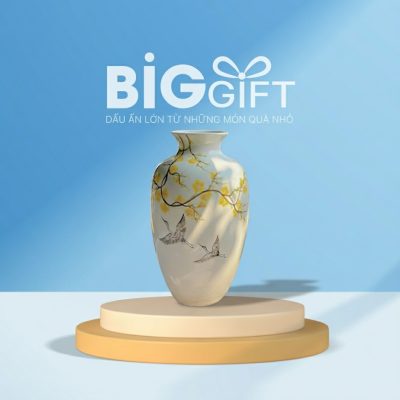 lo-hoa-gom-su-qua-tang-dang-beo-chim-hac-hoa-mai-29cm-lhgs04