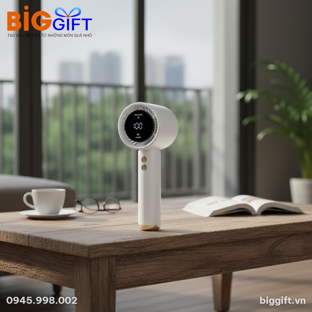 quat-dien-cam-tay-qua-tang-in-logo-5000mah-man-hinh-led-q01