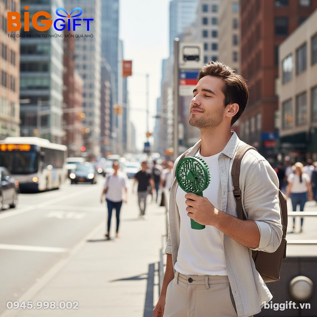 Một thanh niên trẻ, phong cách hiện đại, đang đ...