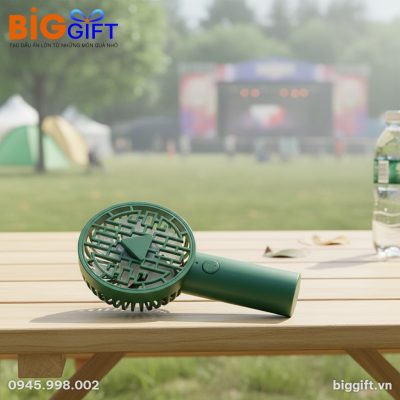 quat-dien-mini-cam-tay-qua-tang-in-logo-xanh-la-1800mah-q03