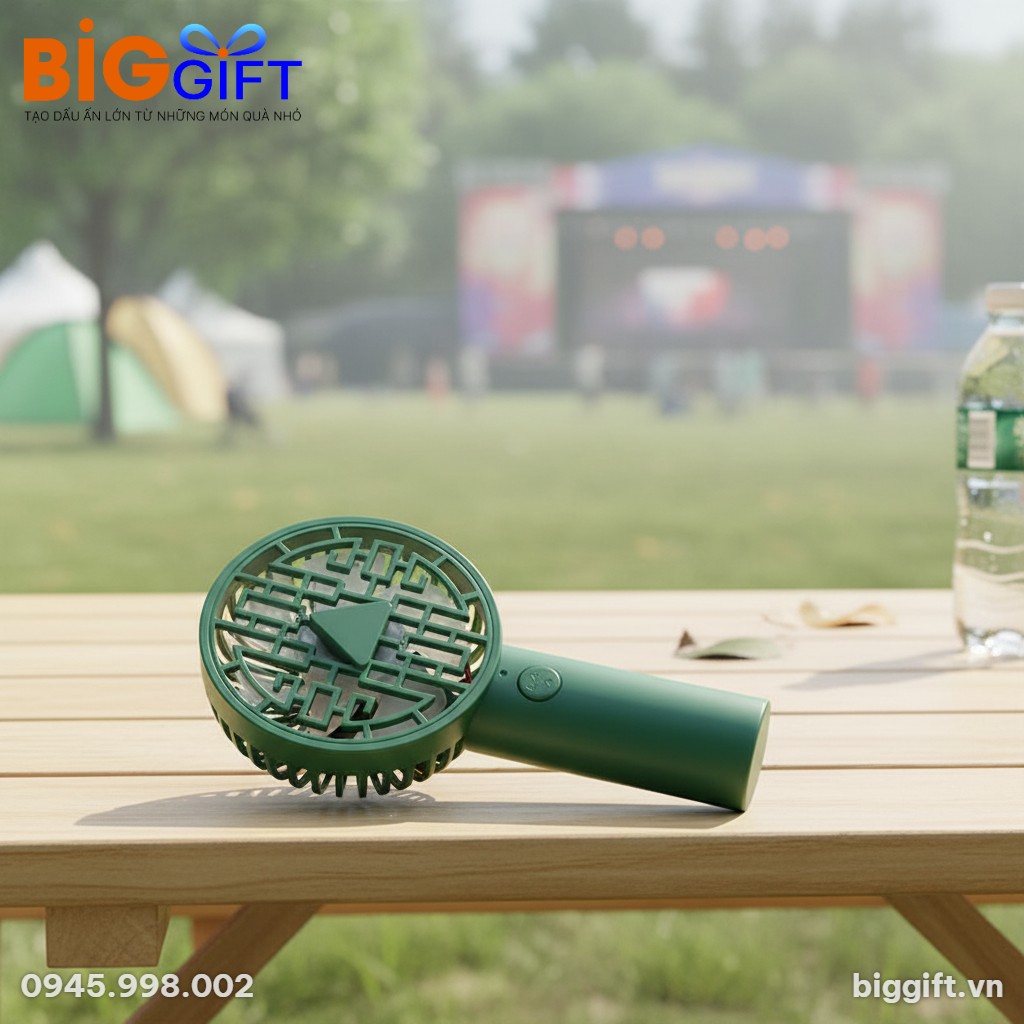 quat-dien-mini-cam-tay-qua-tang-in-logo-xanh-la-1800mah-q03