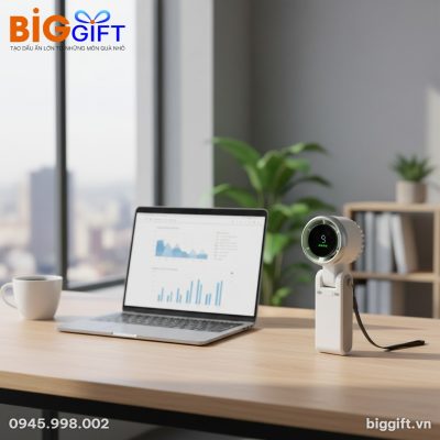 quat-dien-mini-qua-tang-in-logo-3600mah-gap-gon-man-hinh-led-q02