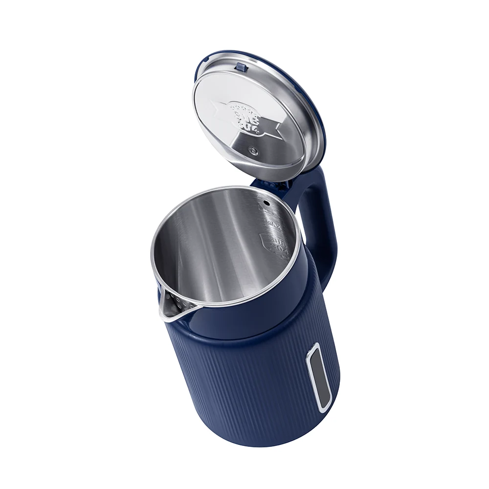 Ảnh mở nắp và đế rời để xem mẫu – Elmich EDA1052 xanh navy