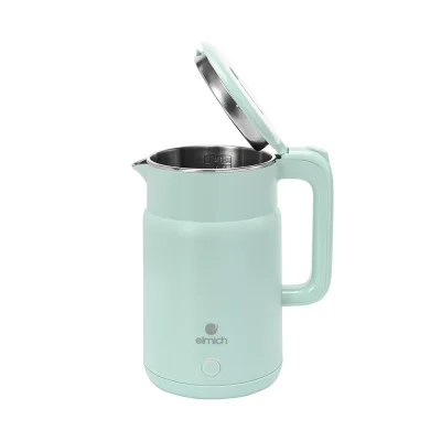 Góc mở nắp giúp đối chiếu lòng ấm – Elmich KEE9149 xanh mint