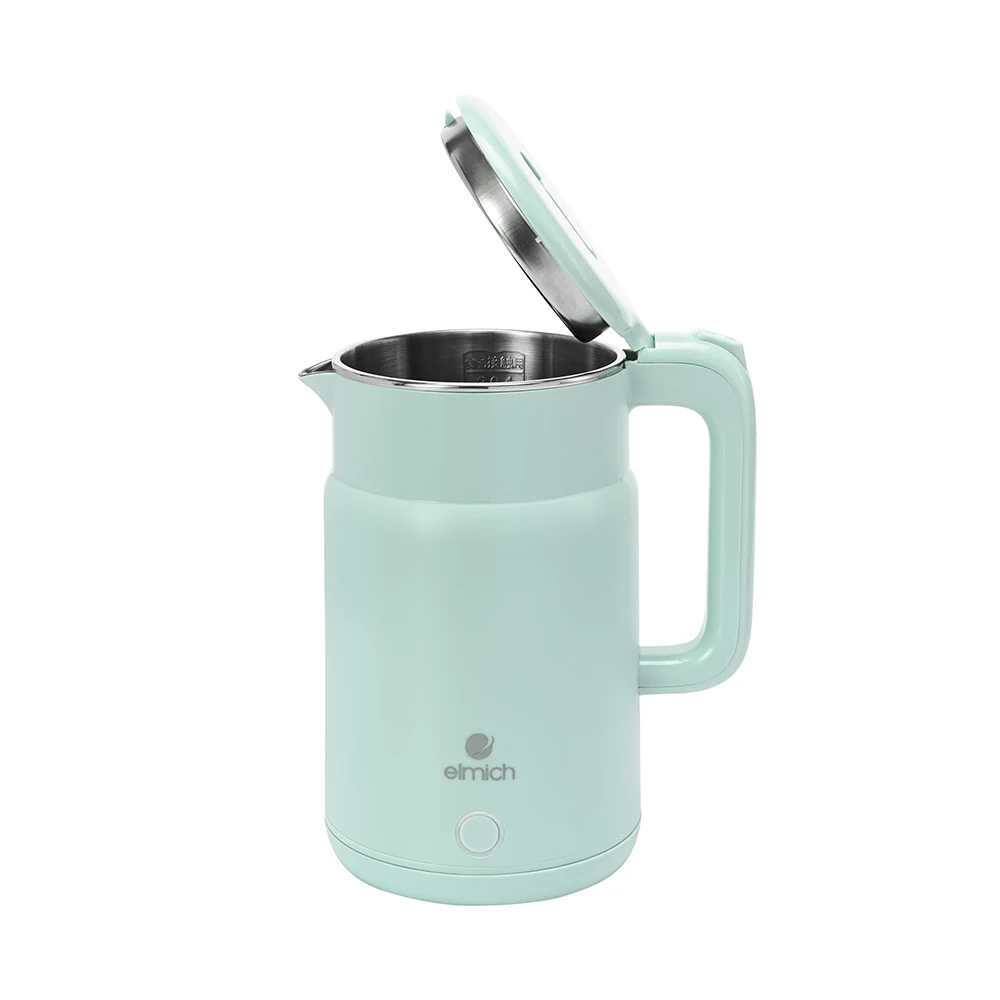 Góc mở nắp giúp đối chiếu lòng ấm – Elmich KEE9149 xanh mint
