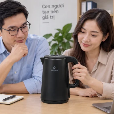 Xem mẫu trước khi đóng thành quà – Kalpen KK92 màu đen
