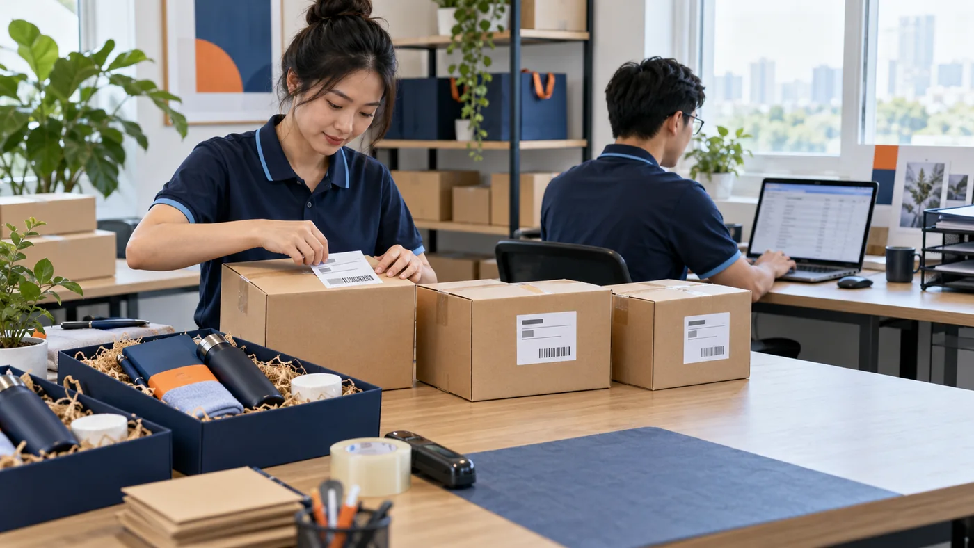 Nh&acirc;n sự kiểm nh&atilde;n kiện qu&agrave; b&ecirc;n b&agrave;n l&agrave;m việc quản l&yacute; danh s&aacute;ch