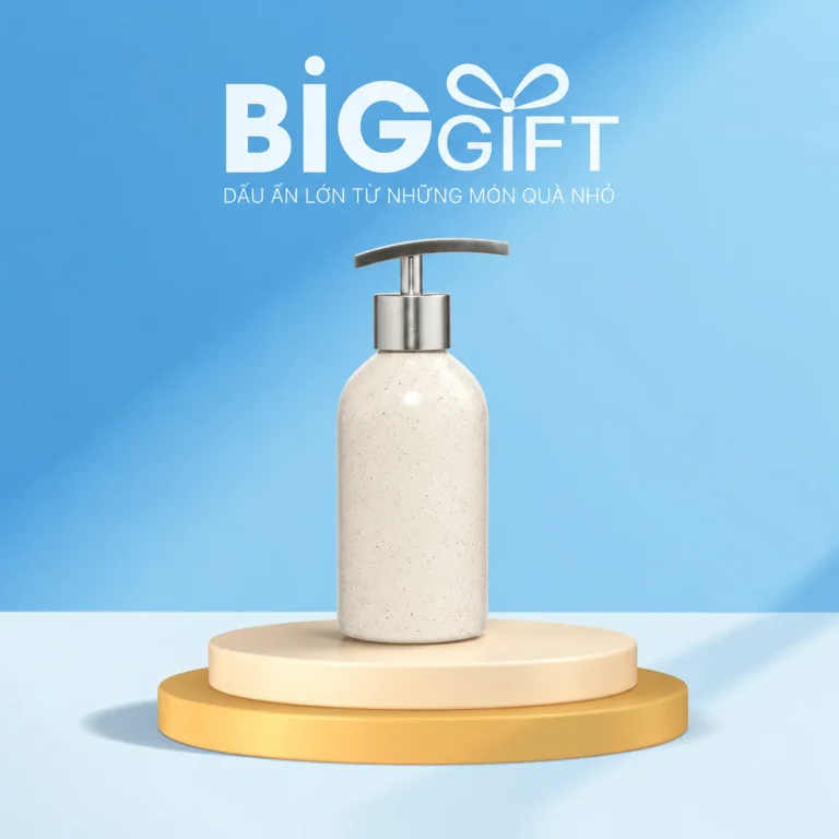 Bình gốm có vòi inox trụ tròn 180 ml, men chấm