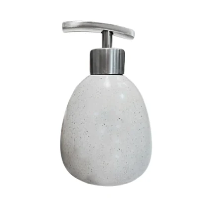 Bình gốm có vòi inox dáng trứng 250 ml, men chấm – nhìn đường cong để chọn đúng mẫu
