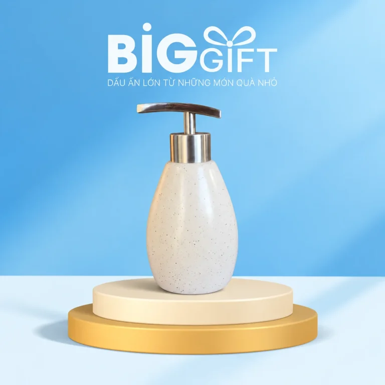 Bình gốm có vòi inox dáng xoài nhỏ 200 ml, men chấm