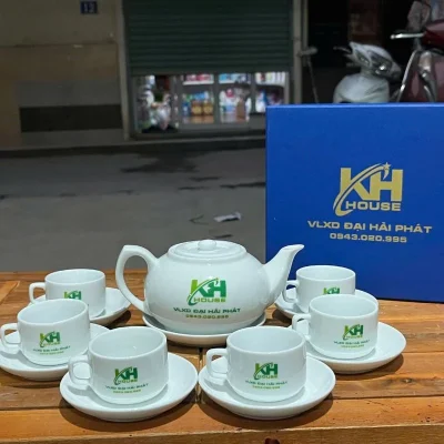 Ảnh nguồn bộ CK lõm in logo KH HOUSE cùng hộp nhận diện