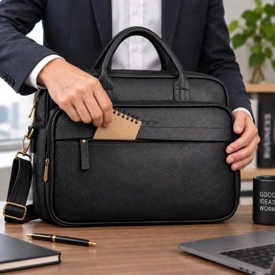 Cảnh lấy sổ nhỏ từ khóa ngang dưới dải che Trita TCA10 đen