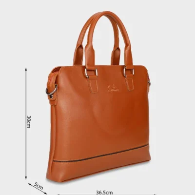 Cặp Yuumy CAYUUMY10 màu bò 36,5 × 5 × 30 cm – dài 36,5 × rộng 5 × cao 30 cm